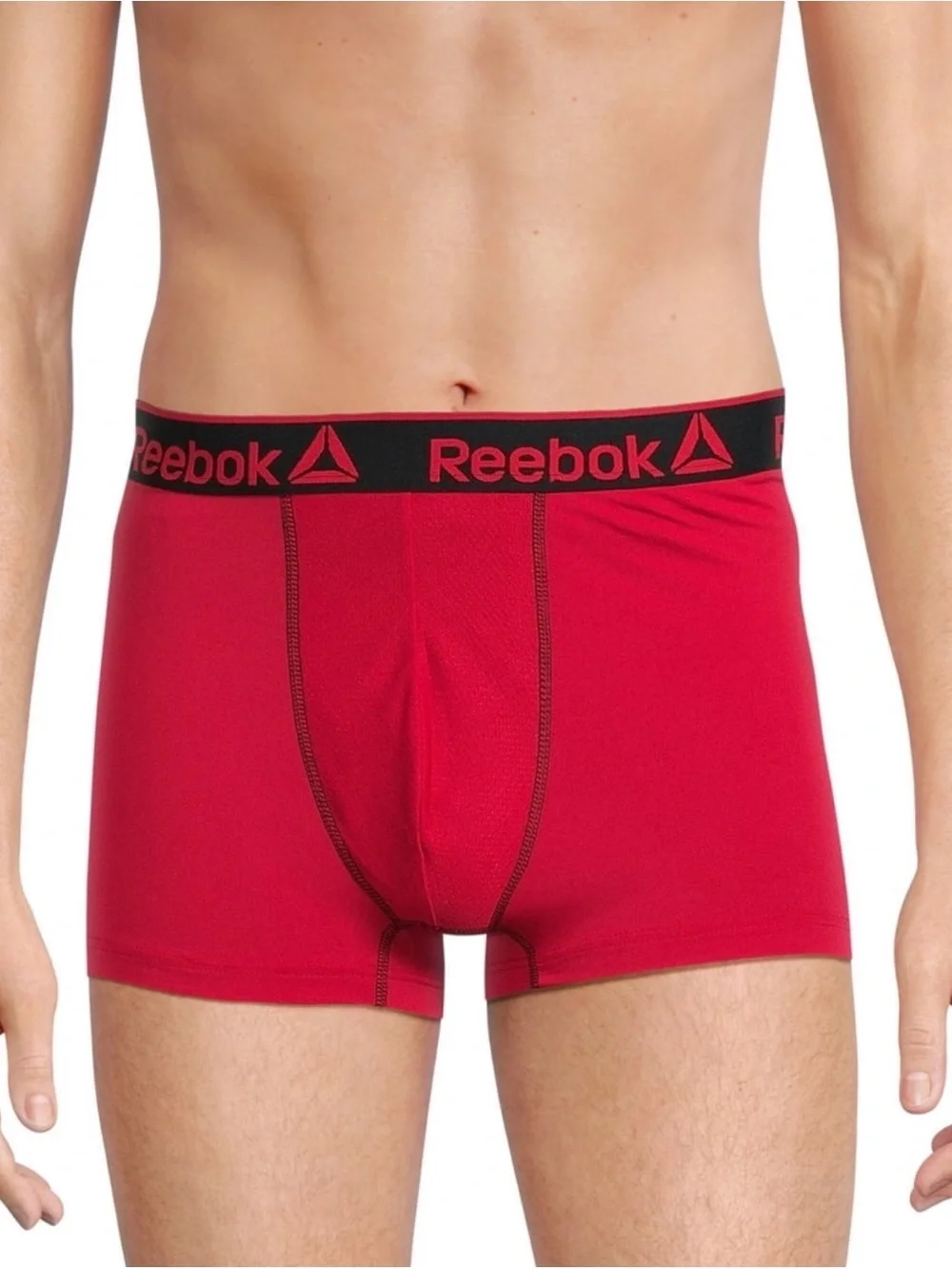 Reebok 3-Pack Performance Boxer Briefs - Teal, Blue, Red